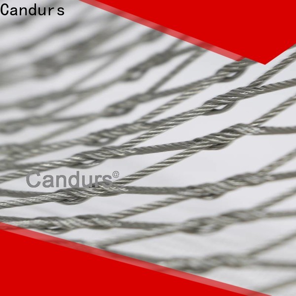 Candurs protective stainless steel zoo mesh easy-installation for construction
