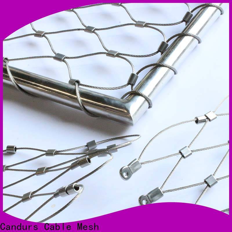 Candurs oem & odm stainless steel zoo mesh manufacturing