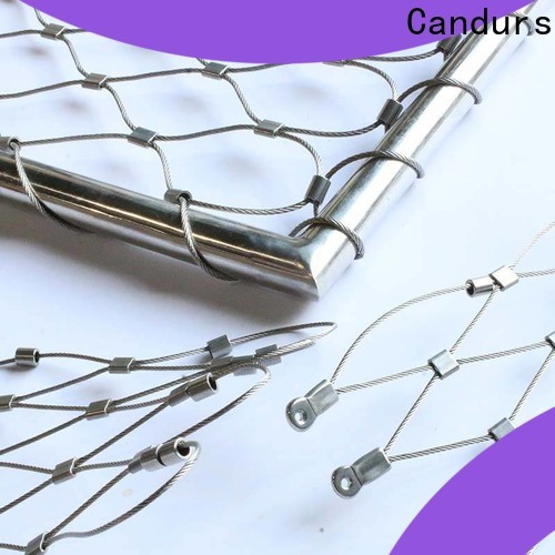 Candurs 2020 top-selling stainless steel mesh balustrade custom